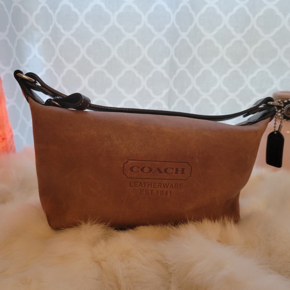 COACH purse | Brown/tan mini bag